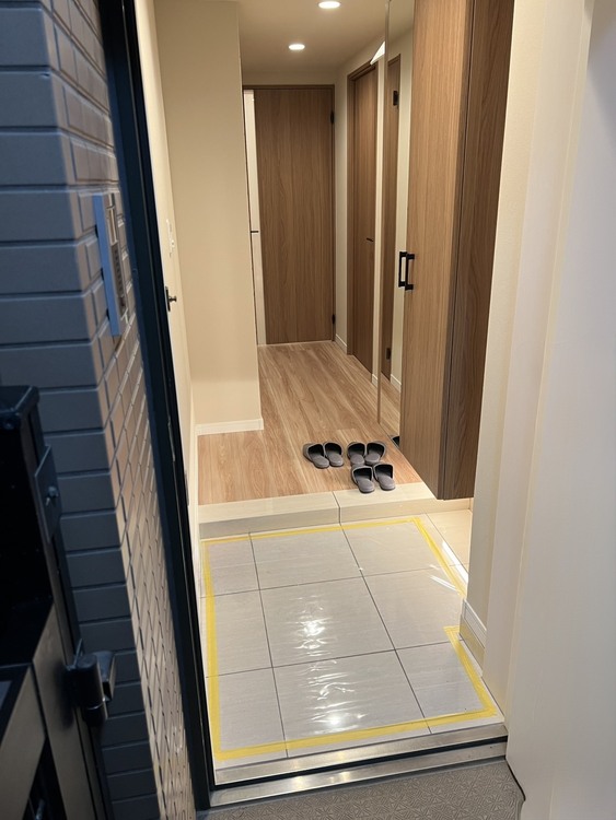 玄関 シューズボックスを完備した玄関です。