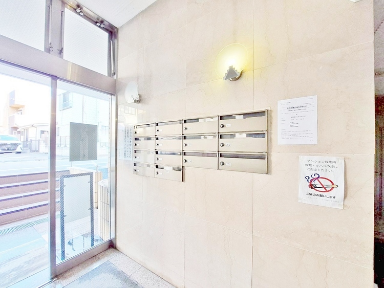 設備 郵便物を受け取るための郵便受けも、きちんと管理されています。