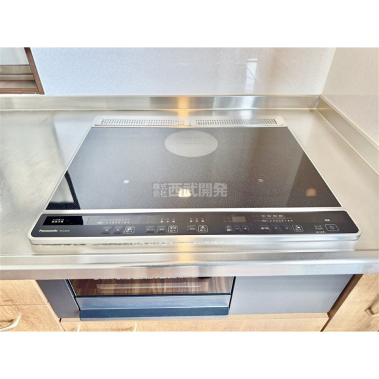 設備 ＩＨは火がでないのでお子様にも安心、お掃除もラクラク