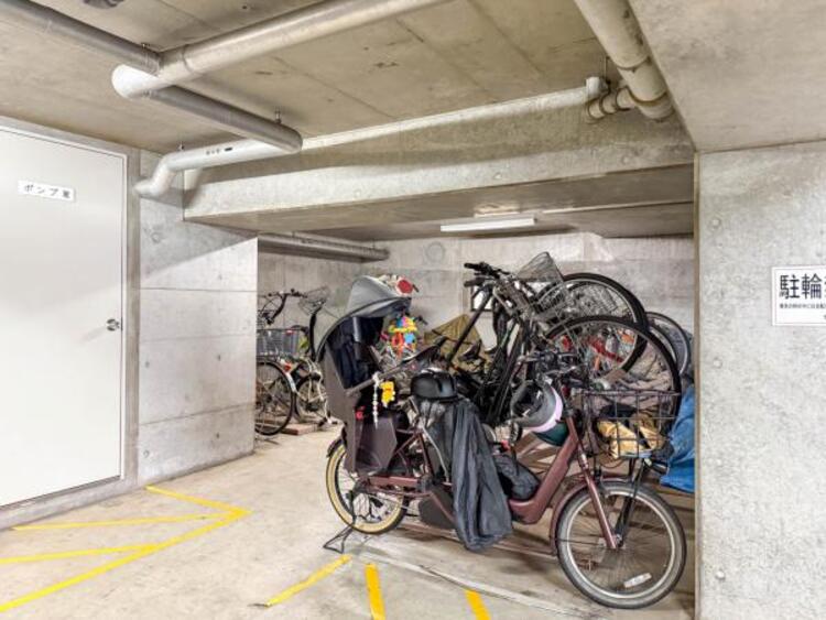 その他 敷地内に設けられた駐輪スペース。