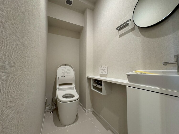 その他 清潔感の高いお手洗い。