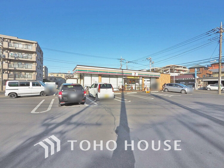 周辺 セブンイレブン 川崎下小田中店　距離450ｍ