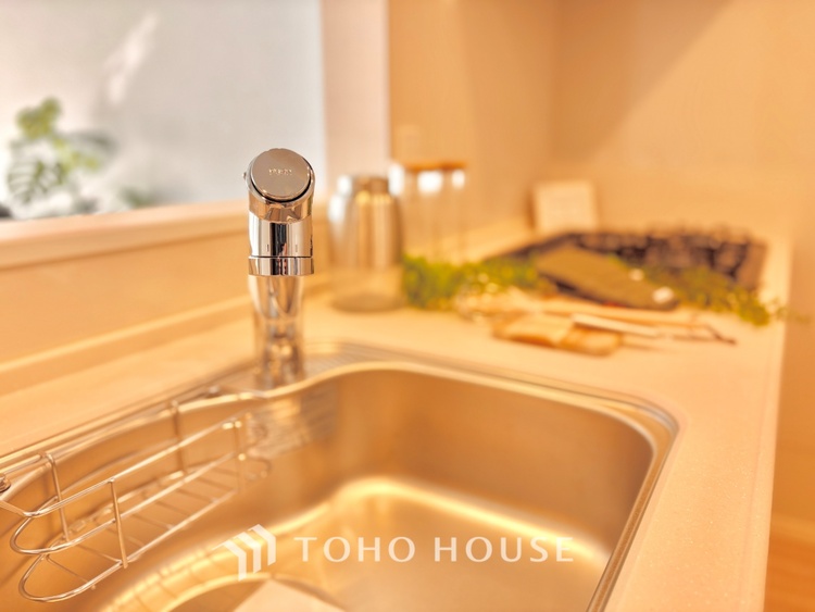 キッチン 【Kitchen】安心してお料理に取り組んでいただけます。会話だって自然とはずむはず。