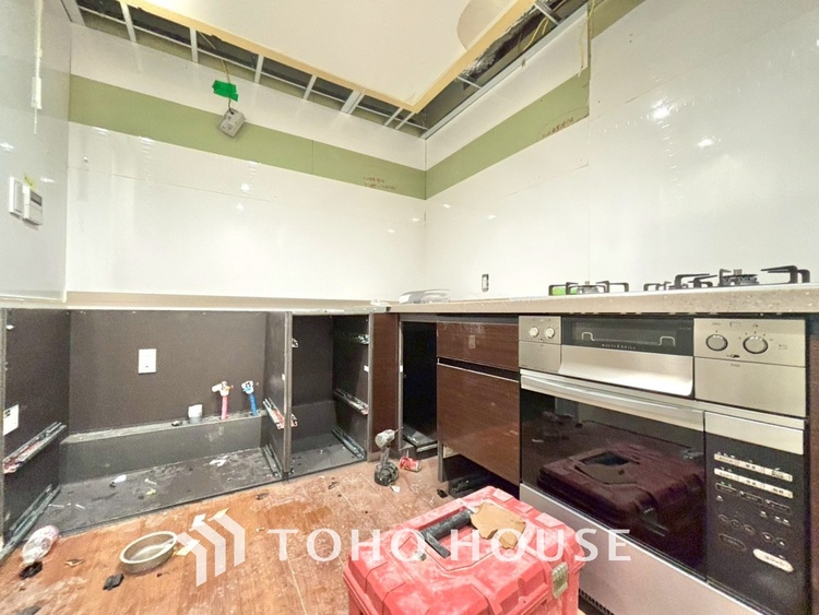 キッチン 【改装中】愛情のある美味しいご馳走に。家族で使えるダイニングキッチンです