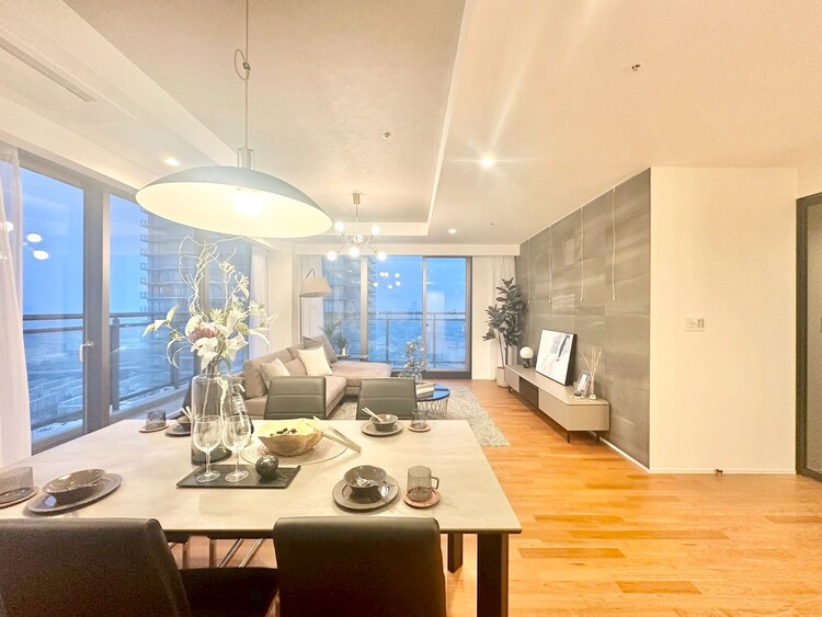 居間 「空間が織り成すひとつ先の住み心地」を演出します。