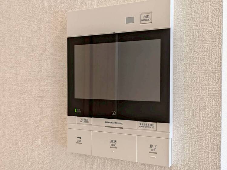 その他 誰が来てもわかる様にモニター付きインターホンを設置。