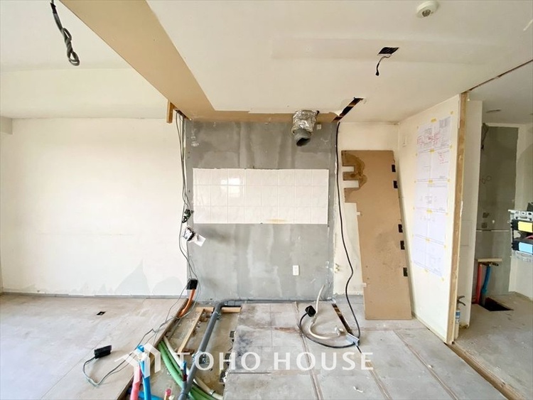 キッチン 【KITCHEN】◆Happy◆愛情たっぷりのお料理で家族にHappyを。システムキッチンがあなたをサポートしてくれます。