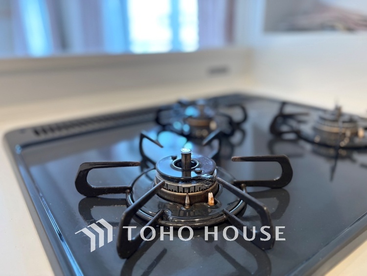 キッチン 【KITCHEN】◆家族のおはよう◆の声を笑顔で迎えてあげられるシステムキッチン。朝ごはんが楽しみでちょっと早起きしたくなるんです。