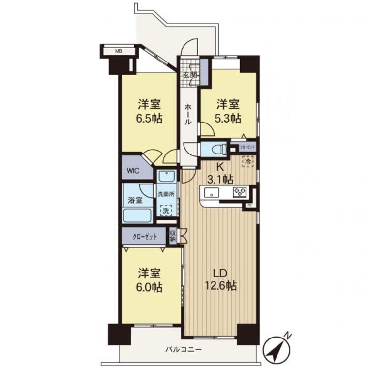 間取り リフォームが完了したお部屋です。即入居も可能ですので中をご覧なってください！