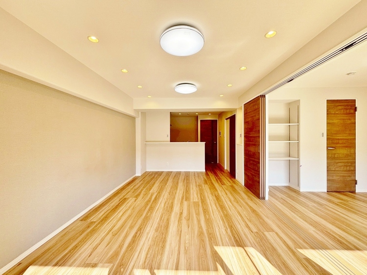 居間 ひとつひとつの空間に宿した機能性、そして美意識。