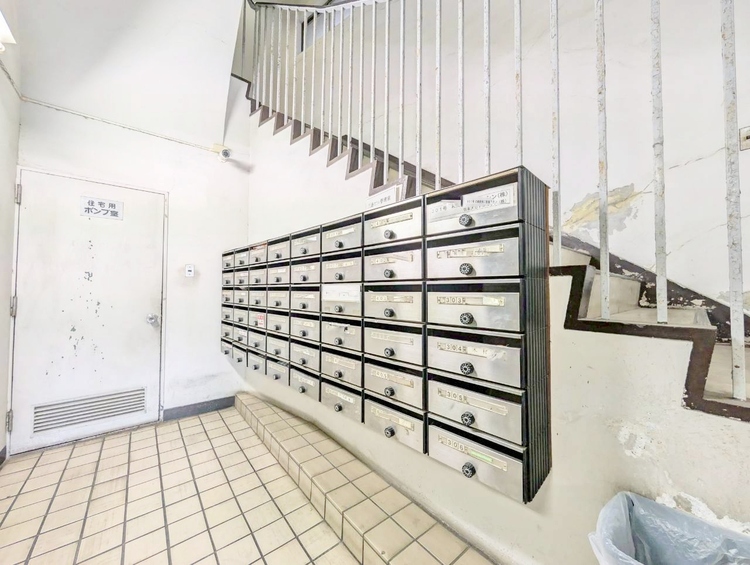 その他 郵便物を受け取るための郵便受けも、きちんと管理されています。