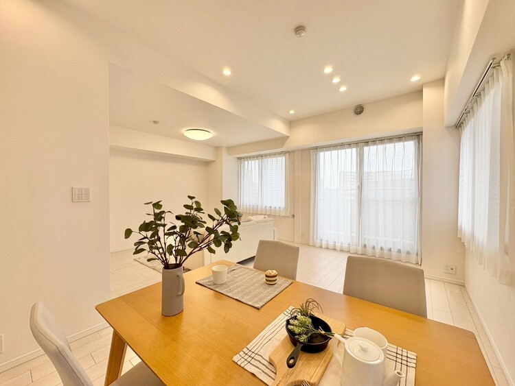 居間 ひとつひとつの空間に宿した機能性、そして美意識。