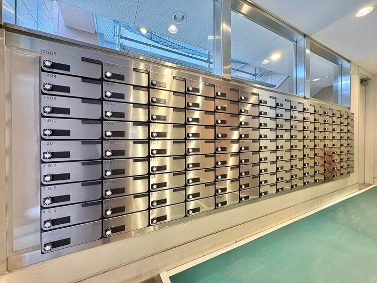 その他 郵便物を受け取るための郵便受けも、きちんと管理されています。