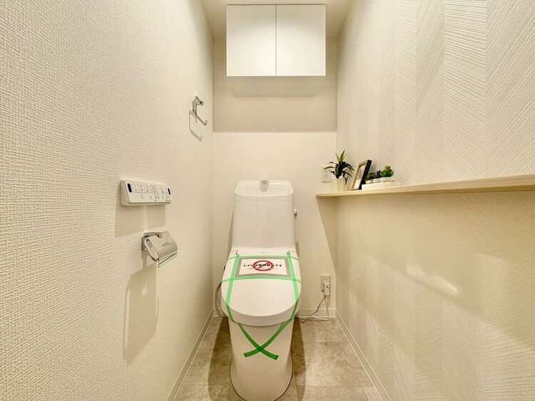 トイレ 暮らしの中のさりげないひとときの快適さにも、こだわりを、持って設備を配しております。