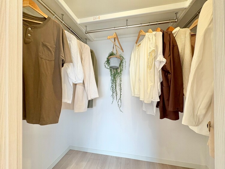 収納 居室にはクローゼットがあり、荷物もスッキリ収納して快適にお過ごしいただけます。