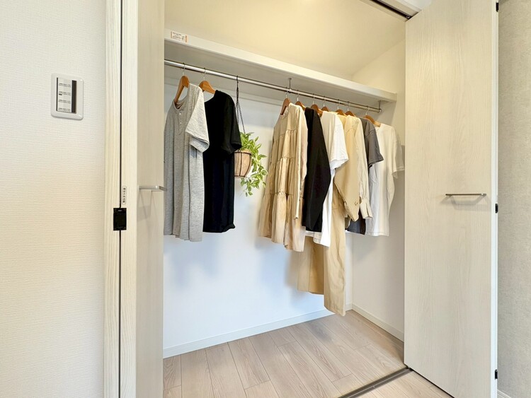 収納 暮らし心地を大きく左右する収納を、適材適所に配置し使い勝手を考慮しました。