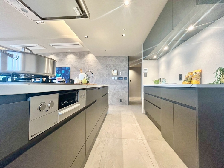 その他 開放感のあるキッチンスペース。調理をしながら、会話も弾みそうですね。