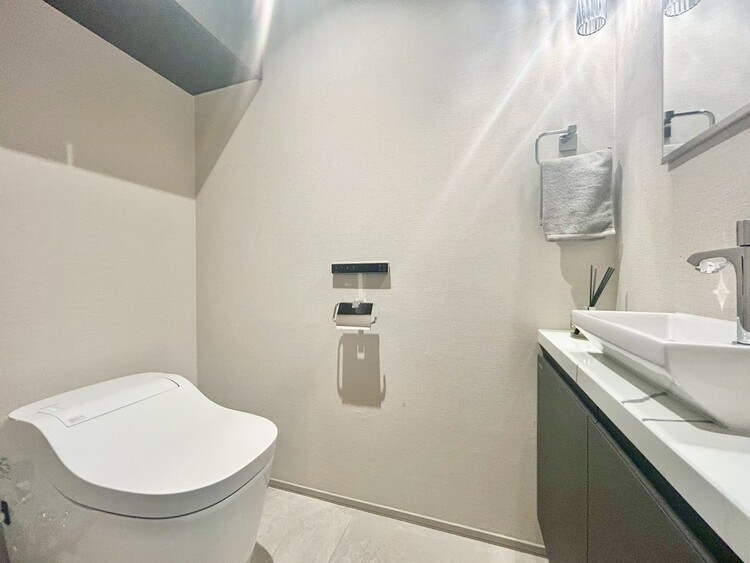 その他 清潔感の高いお手洗い。