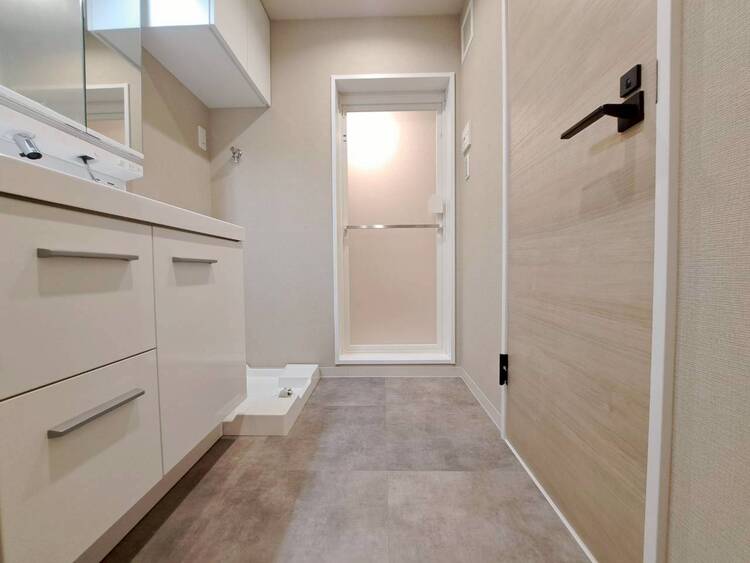 その他 十分な広さの脱衣所。