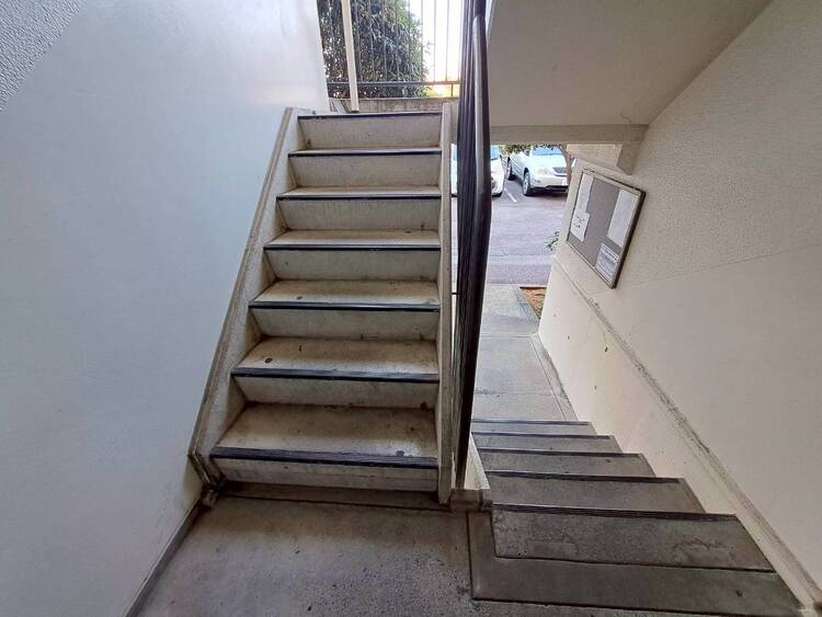 その他 共用部の階段です。明るく清潔に管理されています。