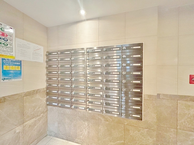 その他 郵便受けも、きちんと管理されています。