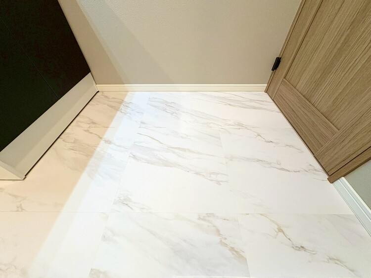 その他 十分な広さの脱衣所。