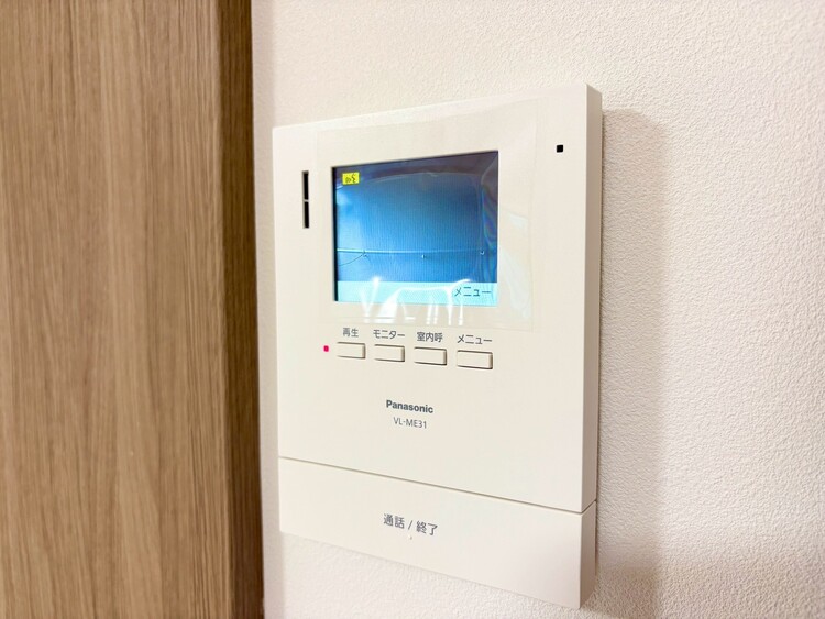 その他 誰が来てもわかる様にモニター付きインターホンを設置。