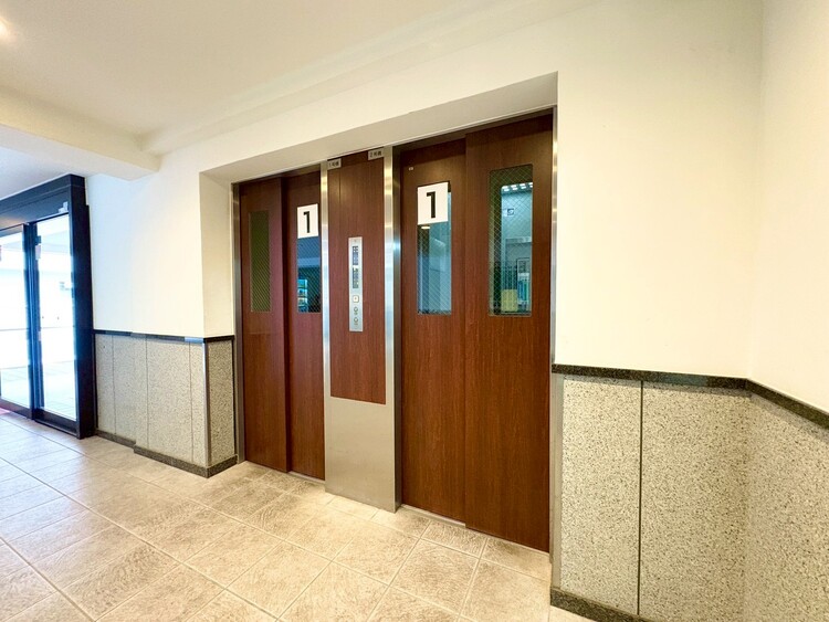 その他 エレベーター完備のため荷物が多くなっても安心。