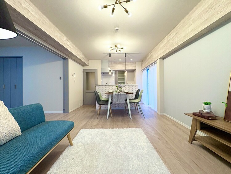 その他 シンプルな内装と偏り過ぎないデザインで統一しました。