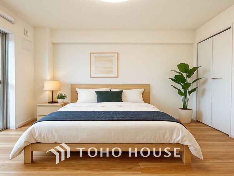 内装 ＊配置してある家具や小物はCGによるイメージ画像です【ROOM】感性を育むプライベートルームはシンプルでスマートな空間。好みの空間で読書をしたり、音楽を聞いたりと一人の時間も充実したものにできます。