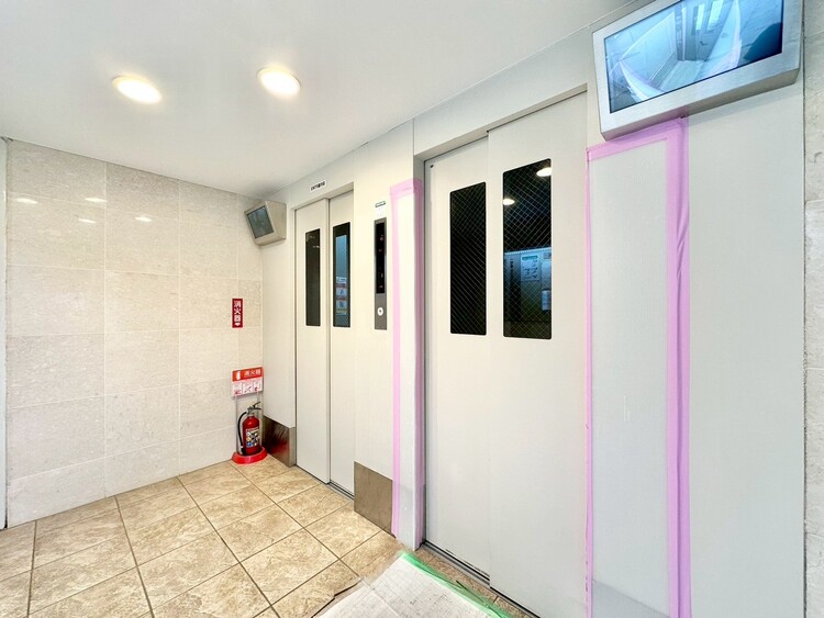 その他 エレベーター完備のため荷物が多くなっても安心。