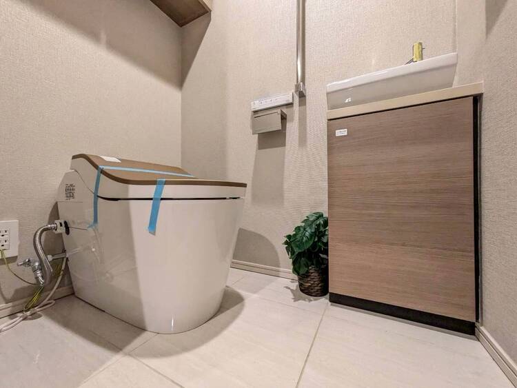 その他 清潔感の高いお手洗い。