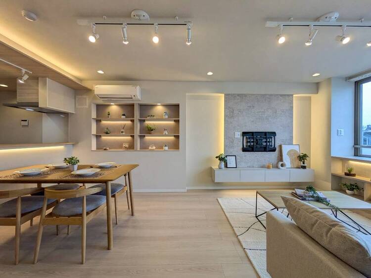 その他 シンプルな内装と偏り過ぎないデザインで統一しました。