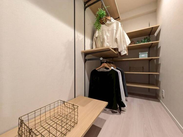 その他 家電やスーツケース、ストック品など何でも片付く嬉しい空間です。