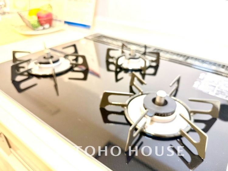 キッチン ◆家族のおはよう◆の声を笑顔で迎えてあげられるシステムキッチン。朝ごはんが楽しみでちょっと早起きしたくなるんです。