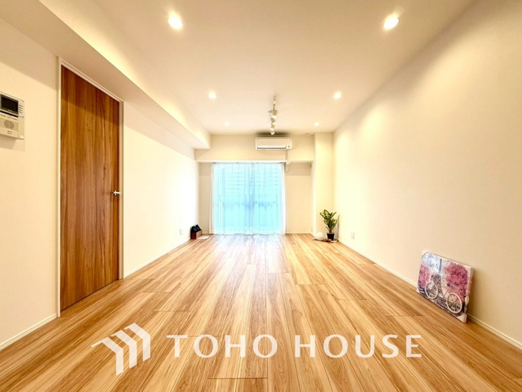 内装 【LIVING】◆simple is best◆無駄のない綺麗なつくりのリビングルームであなただけの暮らしを。