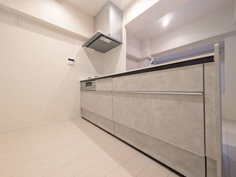 キッチン 洗練されたスタイリッシュなデザイン性と使いやすさを備えた仕様。