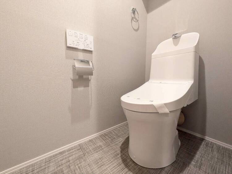 トイレ 暮らしの中のさりげないひとときの快適さにも、こだわりを、持って設備を配しております。