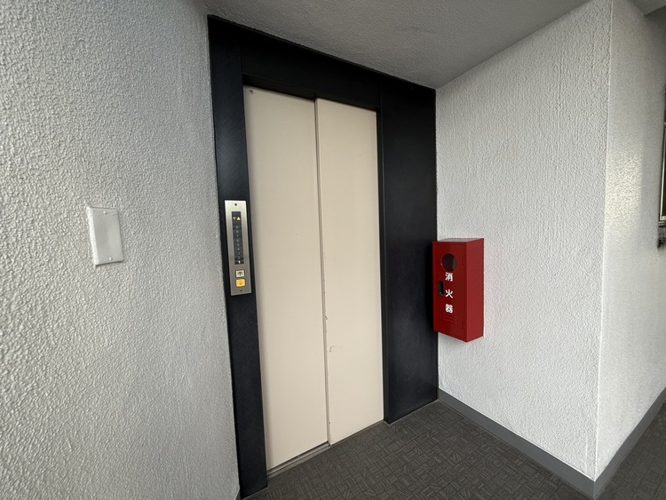 収納 エレベーターの管理も、きちんと行き届いてます。