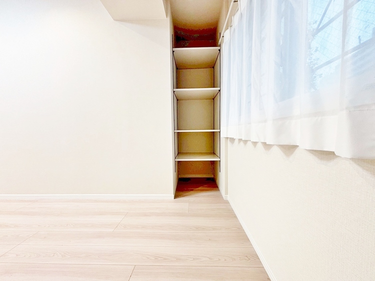 収納 暮らし心地を大きく左右する収納を、適材適所に配置し使い勝手を考慮しました。