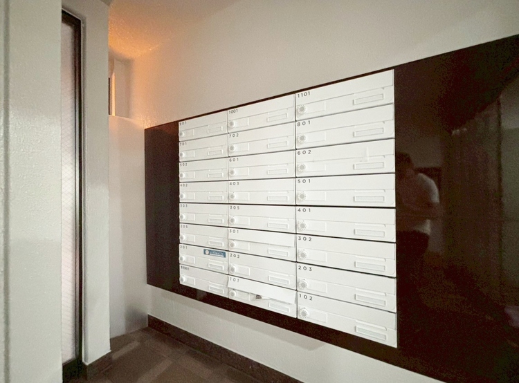 その他 郵便物を受け取るための郵便受けも、きちんと管理されています。
