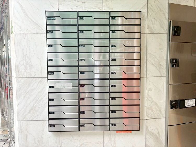 その他 郵便物を受け取るための郵便受けも、きちんと管理されています。