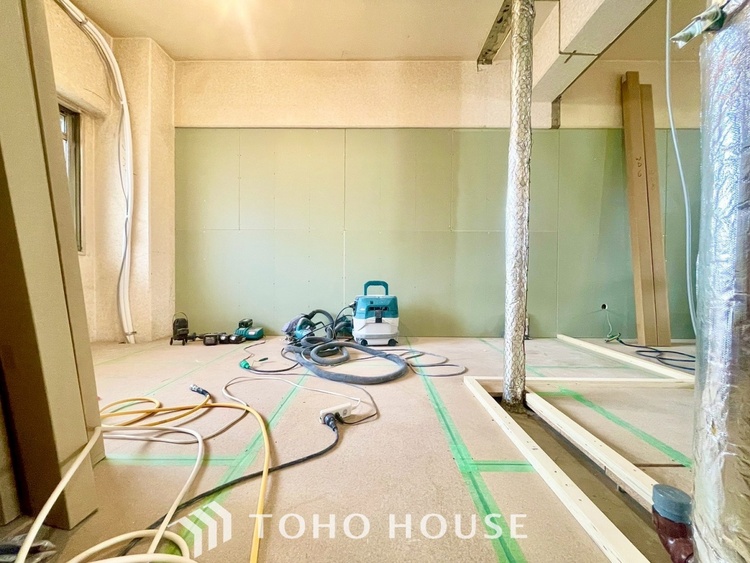 キッチン 現在改装中◆住む喜び、感動◆を君と共有したい。いつまでもずっと家族を見渡せるこの広い空間で。