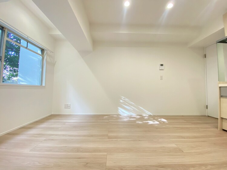 居間 シンプルな内装と偏り過ぎないデザインで統一しました。