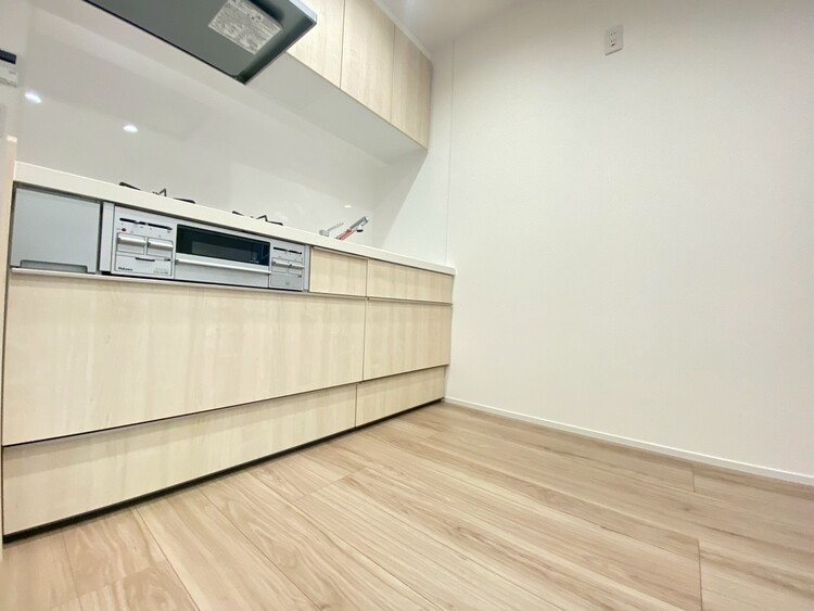 キッチン 使いやすくスタイリッシュなキッチン空間になっております。