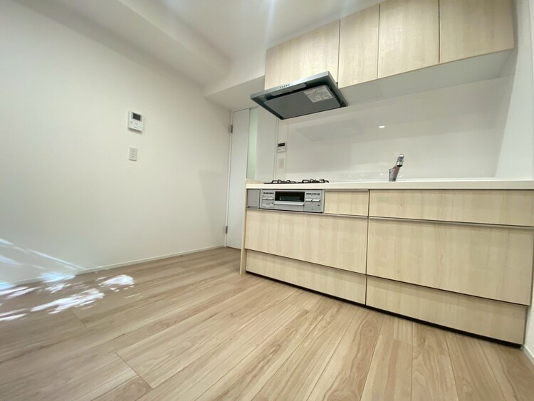 キッチン 開放感のあるキッチンスペース。調理をしながら、会話も弾みそうですね。