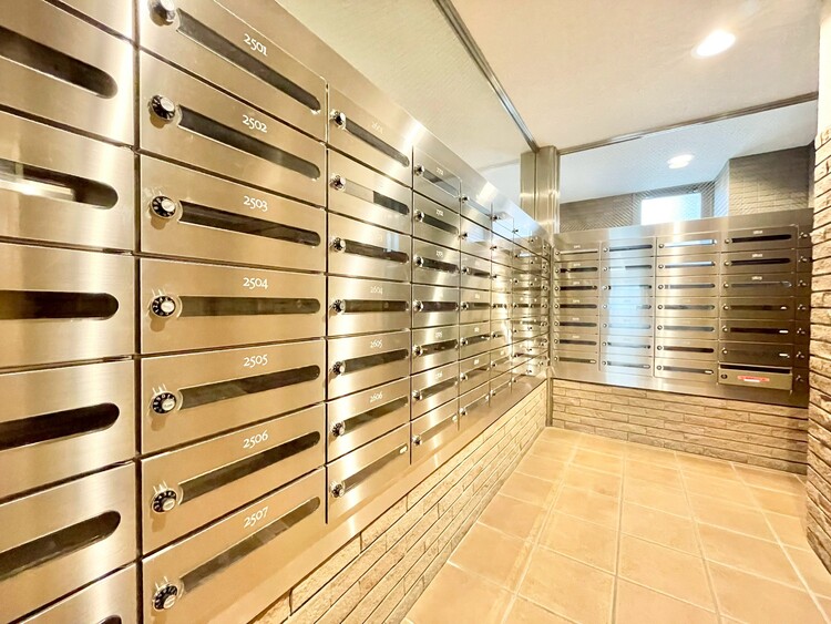 設備 郵便受けも、きちんと管理されています。