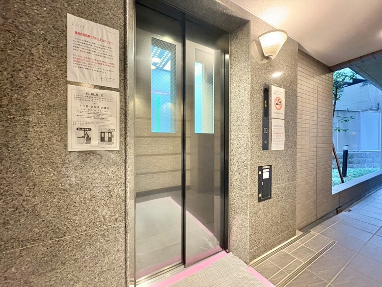 その他 エレベーター完備のため荷物が多くなっても安心。