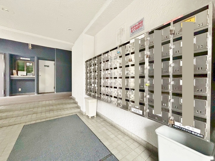 設備 郵便物を受け取るための郵便受けも、きちんと管理されています。