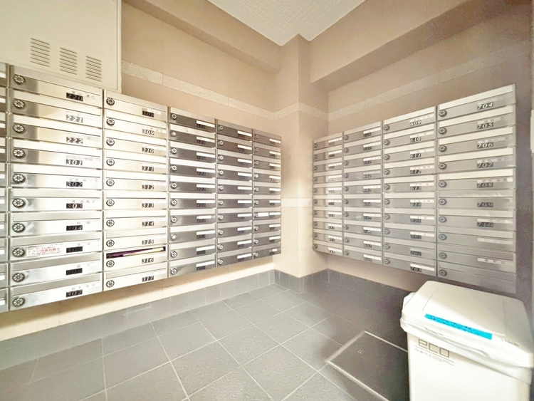 設備 郵便物を受け取るための郵便受けも、きちんと管理されています。